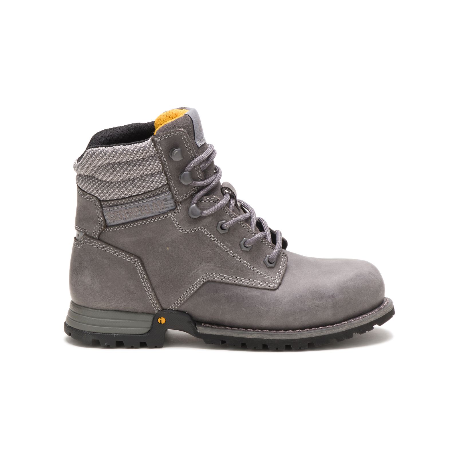 Caterpillar Boots Online - Caterpillar Paisley 6" Steel Toe Womens Work Boots Grey (760934-CJU)